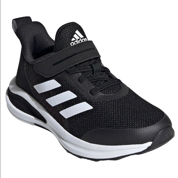 adidas Kids' Preschool FortaRun Running Shoes, size 9K, Color Black - Picture 2 of 7